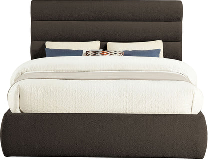 Adam - Boucle Fabric Bed With 52" Headboard