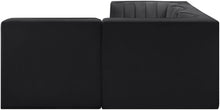 Load image into Gallery viewer, Rummi - Velvet Performance Fabric Upholstered 4 Piece Modular Sectional
