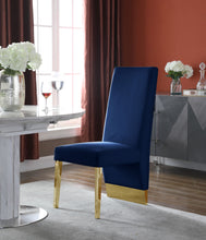 Load image into Gallery viewer, Porsha - Dining Chair with Gold Legs (Set of 2)
