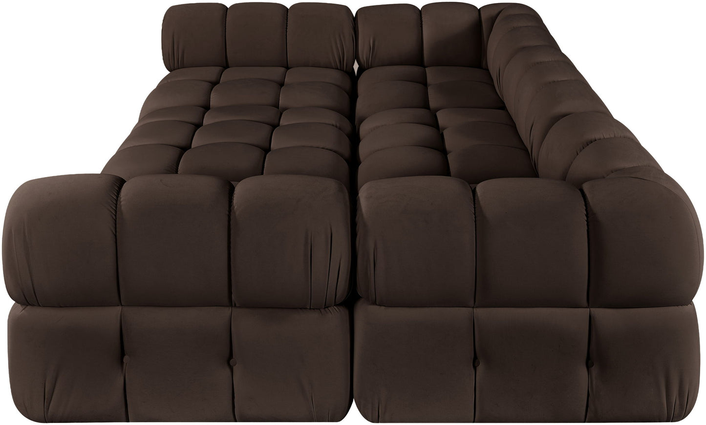Orin - Velvet 6 Piece Modular Sectional