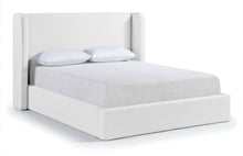 Load image into Gallery viewer, Kendall - Linen Textured Fabric Upholstered Bed
