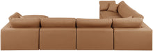 Load image into Gallery viewer, Comfy - 7 Piece Faux Leather Modular Sectional With Chaise

