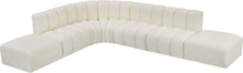 Load image into Gallery viewer, Arc - Faux Leather 7 Piece Corner Modular Sofa
