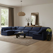 Load image into Gallery viewer, Indulge - Velvet 7 Piece Modular U-Shaped Sectional
