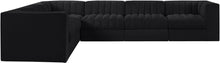 Load image into Gallery viewer, Rummi - Velvet Performance Fabric Upholstered 6 Piece Modular Sectional (With 3 Corner Chairs)
