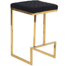 Load image into Gallery viewer, Joel - Mid Century Modern Luxury Upholstered Stool
