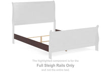 Load image into Gallery viewer, Alisdair - Full Sleigh Rails - Reddish Brown
