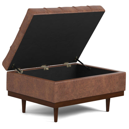 Mariah - Upholstered Lift Top Table Storage Ottoman - Ego Home Furniture