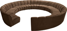Load image into Gallery viewer, Infinity - 12 Piece Velvet Modular Sectional
