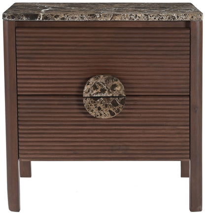 Varenna - 22" Acacia Wood Nightstand