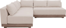Load image into Gallery viewer, Solace - Olefin Performance Fabric 3 Piece Outdoor Patio Modular Sectional (2 Loveseats &amp; Corner Chair)
