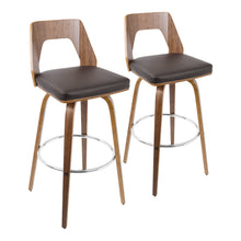 Load image into Gallery viewer, Trilogy - Mid Century Modern Barstool (Set of 2)
