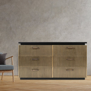 Galaxy Home Allure Dresser in Black - Ego Home Furniture