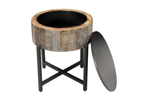 Galaxy Home T1216E End Table in Brown - Ego Home Furniture