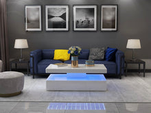 Load image into Gallery viewer, Galaxy Home Aurora Coffee Table in White - Ego Home Furniture
