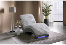 Load image into Gallery viewer, Dominic - Chaise With LED And USB - Gray
