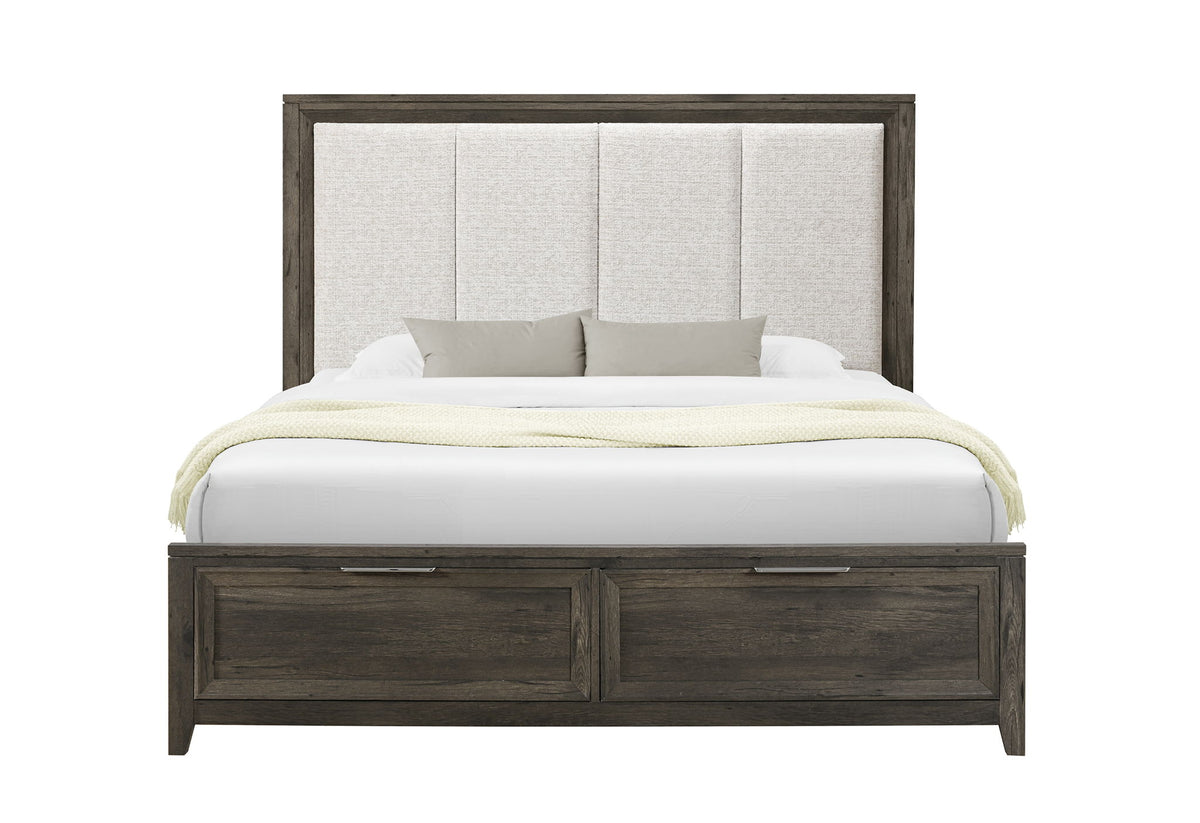 Mariah - Queen Bed Headboard - Dark Brown