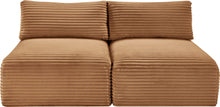 Load image into Gallery viewer, Shaggy - Fabric 2 Seat Modular Armless Sofa
