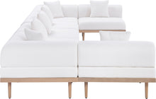 Load image into Gallery viewer, Laguna - 7 Piece Resilient Water Resistant Fabric 142" Upholstered Outdoor Patio Modular Sectional
