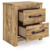 Load image into Gallery viewer, Maystonna - Two Drawer Night Stand - Brown
