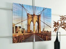 Load image into Gallery viewer, Shayward - Wall Art - Blue / Amber
