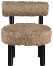 Load image into Gallery viewer, Ambre - Vegan Shearling Fabric Upholstered Accent Chair
