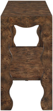 Load image into Gallery viewer, Vassa - Burl Veneer Console Table

