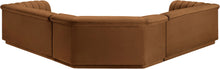 Load image into Gallery viewer, Cascade - Velvet Modular Sectional - Saddle
