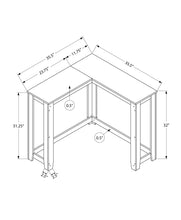 Load image into Gallery viewer, Corner Accent Console Table For Entryway, Contemporary &amp; Modern - Cherry
