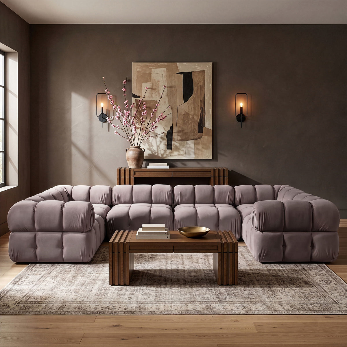 Orin - 6 Piece Modular Sectional (2 Modular Chairs, 4 Corner Chairs)