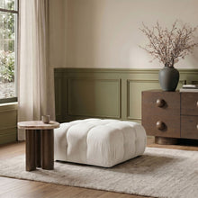 Load image into Gallery viewer, Orin - Velvet Performance Fabric Upholstered Modular Ottoman
