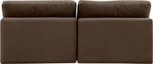 Load image into Gallery viewer, Comfy - Velvet Modular Armless Sofa 2 Seats
