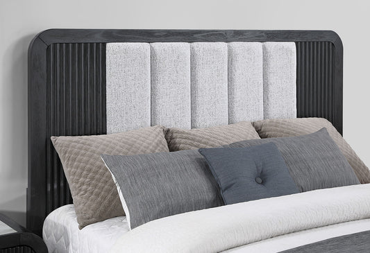 Beckett - Queen Upholstered Bed - Black