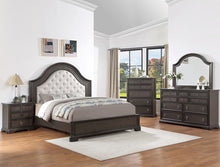 Load image into Gallery viewer, Crown Mark Furniture Duke Queen Bed in Dark Brown
