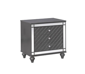 Crown Mark Refino Nightstand in Gray B1670-2 image