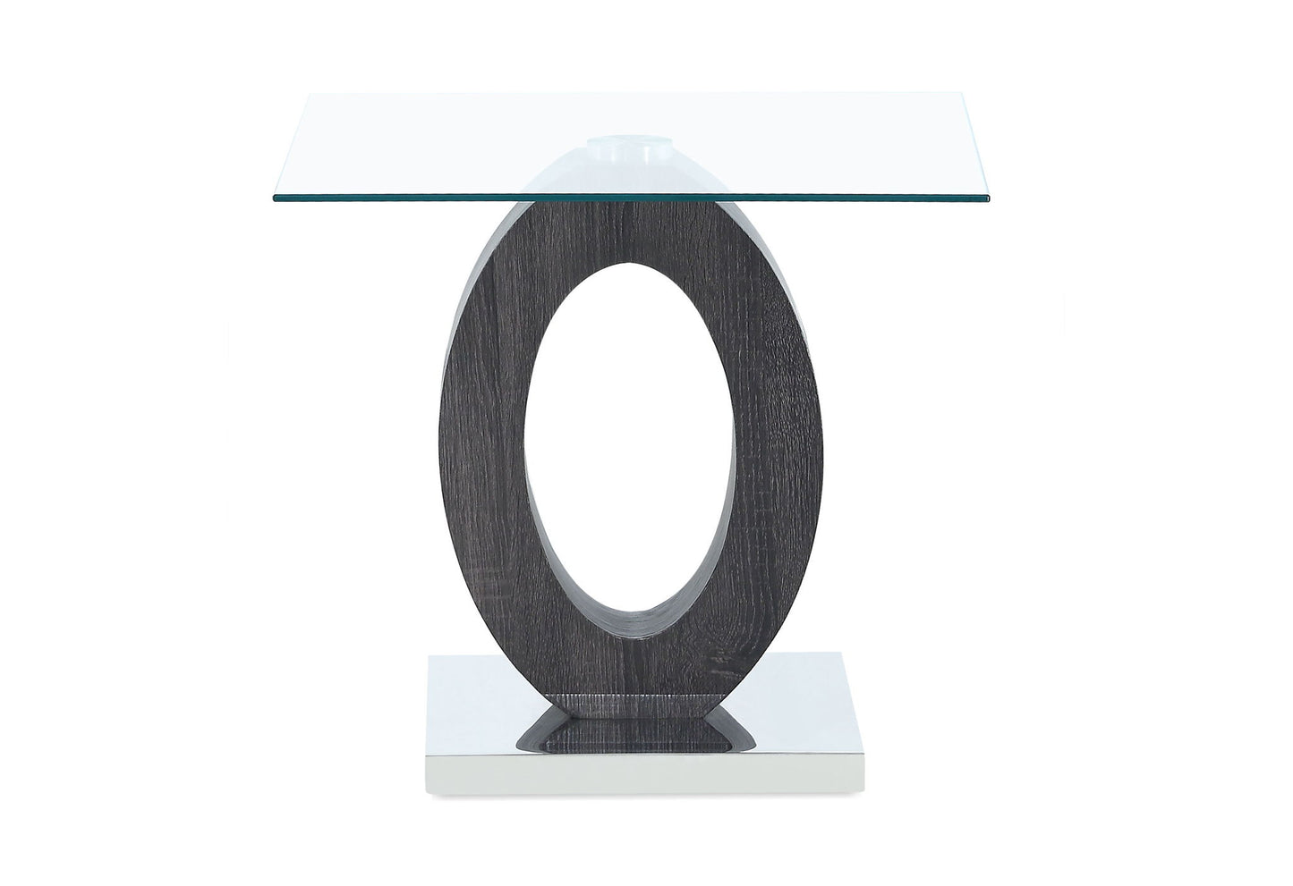 T1628 - End Table Top Glass - Clear