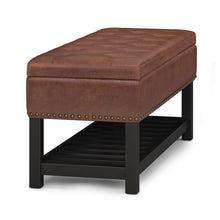 Load image into Gallery viewer, Lomond - Upholstered Storage Ottoman Bench
