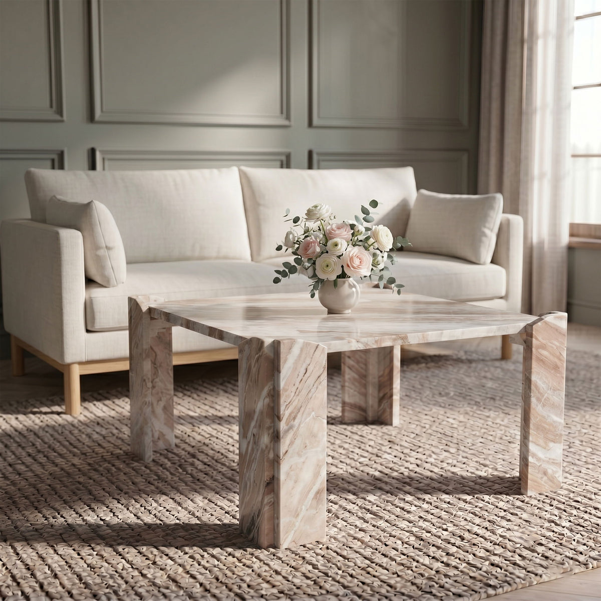 Ravello - Genuine Marble Table