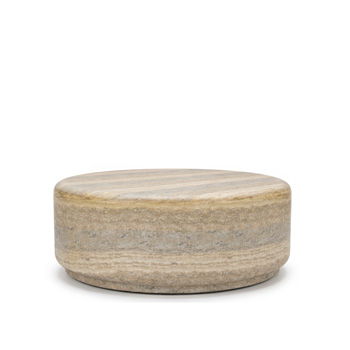 Carmel Bay - Round Cocktail Table - Light Brown - Ego Home Furniture