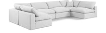 Load image into Gallery viewer, Comfy - 6 Piece Linen Modular Armless Sectional
