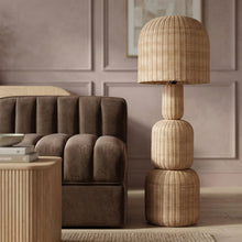 Load image into Gallery viewer, Harvest - Rattan Floor Lamp
