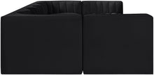Load image into Gallery viewer, Rummi - Velvet Performance Fabric Upholstered 7 Piece Modular Sectional (With 2 Corner Chairs)
