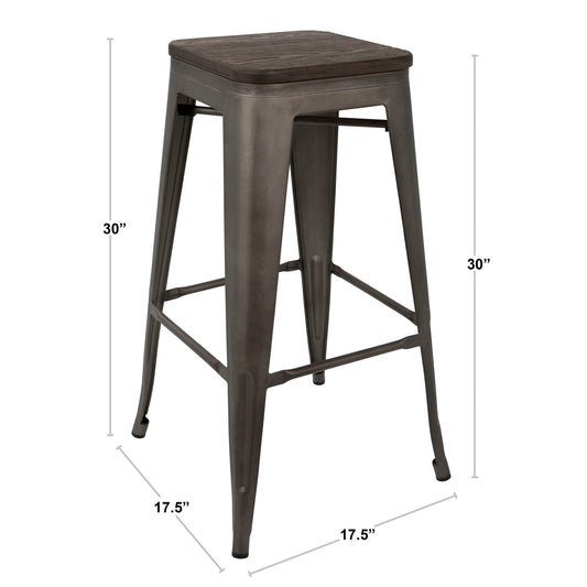 Oregon - Contemporary Barstool (Set of 2)