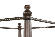 Load image into Gallery viewer, Tuscany - Queen Canopy Bed - Warm Mahogany
