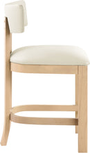 Load image into Gallery viewer, Lavrin - Vegan Leather Counter Stool (Set of 2) - Natural Base
