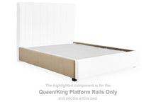Load image into Gallery viewer, Brizmore - Queen/King Platform Rails - Beige
