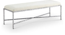 Load image into Gallery viewer, Valley - Bench With Silver Frame
