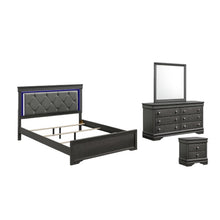 Load image into Gallery viewer, Blaze - Modern Bedroom Set With LED Headboard
