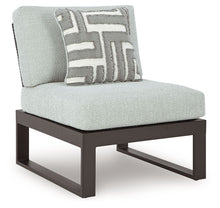 Load image into Gallery viewer, Beachloft - Armless Chair With Cushion - Black / Gray
