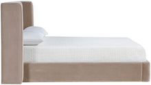 Load image into Gallery viewer, Kendall - Velvet Upholstered Bed - Taupe
